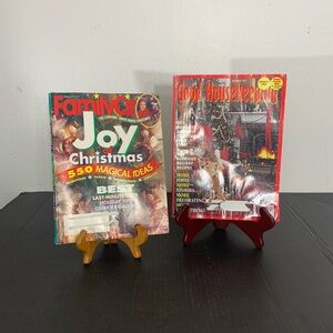 2 Vintage 1993 Holiday Magazines Good Housekeeping Family Circle